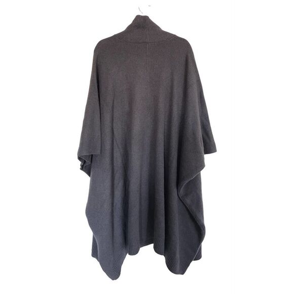 Brand New Naked cashmere ONE SIZE 100% cashmere poncho gray - Picture 5 of 10